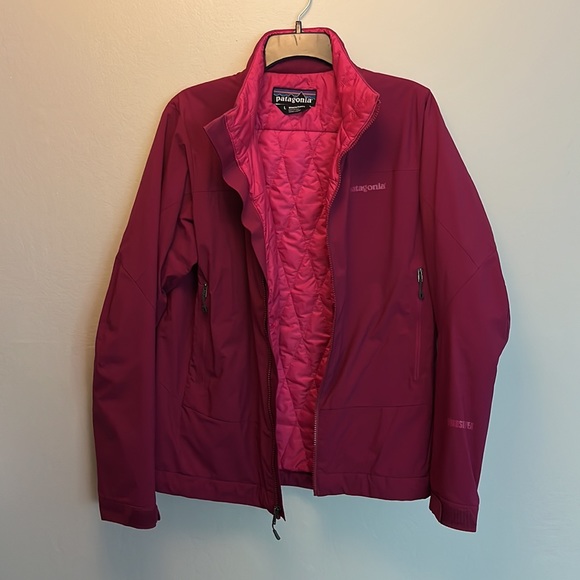 Patagonia Maroon Windstopper Jacket - Picture 2 of 6